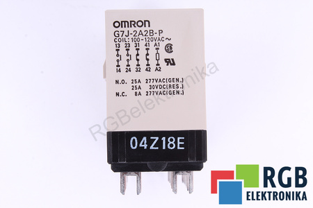 G7J-2A2B-P OMRON 100-120VAC RELAIS