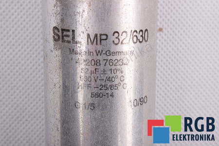CONDENSATEUR MP32/630 SEL 32UF, 630V