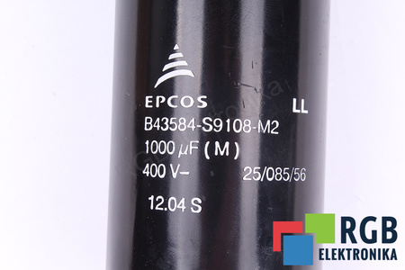 CONDENSATEUR B43584-S9108-M2 EPCOS 1000UF, 400V