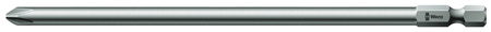 EMBOUTS HAUT DE GAMME POUR VIS PHILLIPS 05059786001 WERA 851/4 Z 152MM, PH 2MM