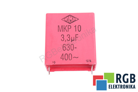 CONDENSATEUR MKP10 WIMA 3.3UF, 630/400V