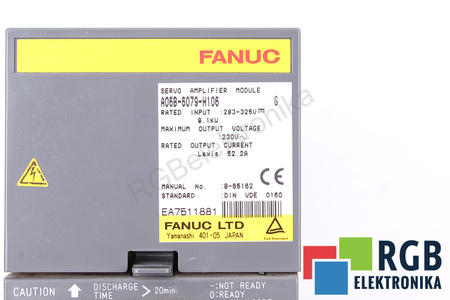 A06B-6079-H106 FANUC SERVO AMPLIFIER MODULE