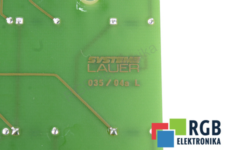 035/04A LAUER POUR PCS 200 PG 200.011.F CLAVIER