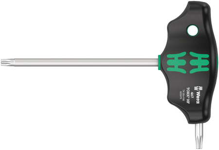 JEU DE TOURNEVIS TORX A MANCHE EN T AVEC FONCTION DE RETENUE, 7 PIECES 05023452001 WERA 467/7 TORX HF SET 1