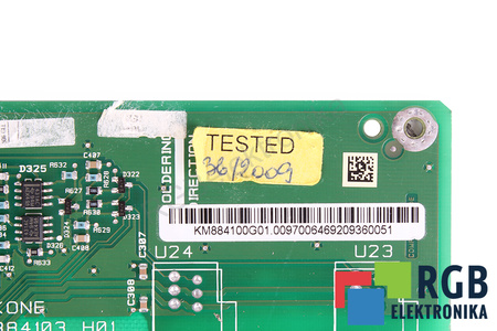 KM884100G01 KONE MCDR7 884103H01 POUR PIÈCES