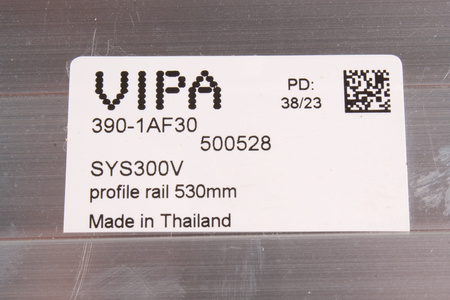 390-1AF30 YASKAWA VIPA ÉQUIVALENT 6ES7390-1AF30-0AA0 530MM SYSTEM 300S RAIL DE MONTAGE