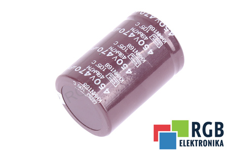 CONDENSATEUR KMMN168 NIPPON 470UF, 450V