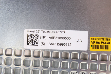 A5E31896500 SIEMENS PANEL 22" TOUCH USB 677D