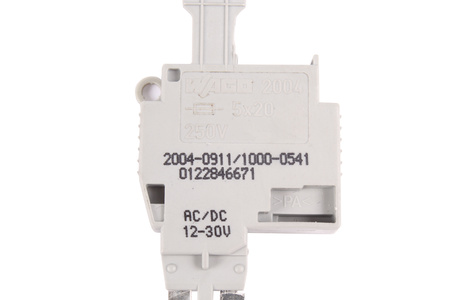 FICHE PORTE-FUSIBLE 2004-0911/1000-0541 WAGO
