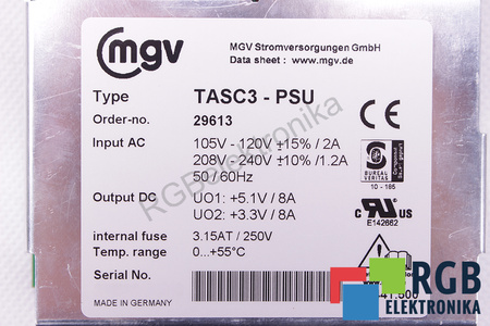TASC3-PSU KONTRON ORD.NO. 29613