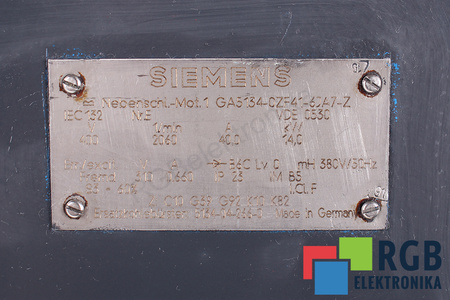 1GA5134-0ZF41-6JA7-Z Z:C10 G39 G92 K10 K82 SIEMENS