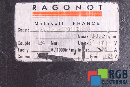 SB6024M-10011Z RAGONOT CAPOT DU CODEUR