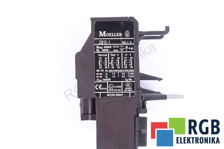 ZB12-1 MOELLER 0.6-1A 690VAC RELAIS