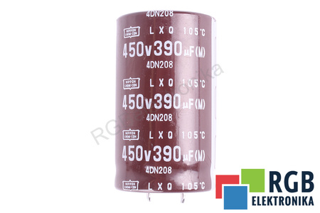 CONDENSATEUR 4DN208 NIPPON 390UF 450V