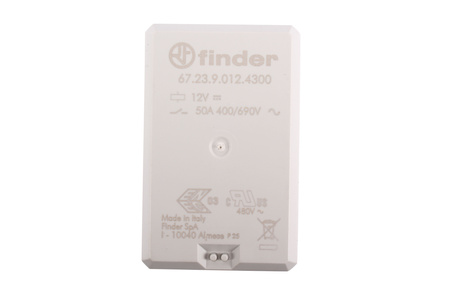 67.23.9.012.4300 FINDER 12V, 50A RELAIS