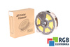 1,75MM HS PLA FILAMENT 0.5KG YELLOW FLASHFORGE DIMENSION EXTÉRIEURE DE LA BOBINE 180MM, DIMENSION INTÉRIEURE DE LA BOBINE 50MM, LARGEUR DE LA BOBINE 45MM