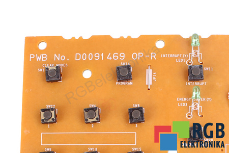 D0091469 RICOH OP-LR CLAVIER POUR PIÈCES