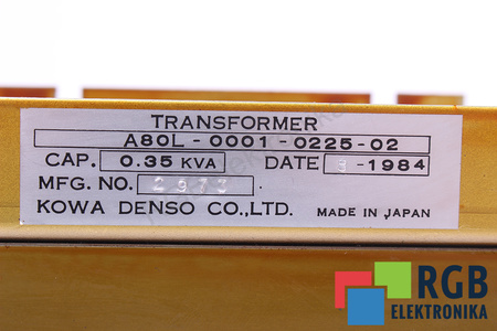 A80L-0001-0225-02 KOWA DENSO 0.35KVA