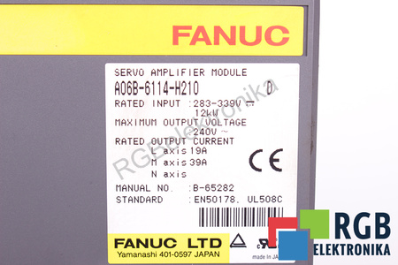 A06B-6114-H210 FANUC AISV80/160