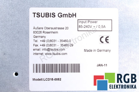 15-0052 PIÈCE DE RECHANGE POUR PM36/C1R CP526/527/528 COROS SIEMENS MONITEUR LCD