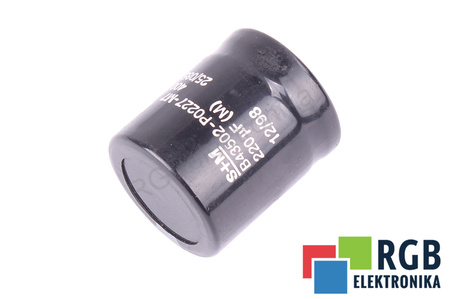 CONDENSATEUR B43502-P0227-M7 S+M 220UF, 400V