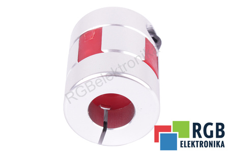 YH10-25-8-12-30 D=25MM D1/D=8/12MM L=30MM ALUMINIUM ACCOUPLEMENT ÉLASTIQUE A MÂCHOIRES