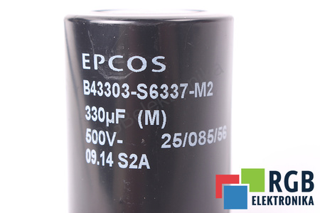 CONDENSATEUR B43303-S6337-M2 EPCOS 25/085/56 330UF, 500VDC