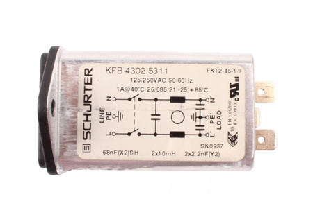 CONNECTEUR 4302.5311 SCHURTER KFB