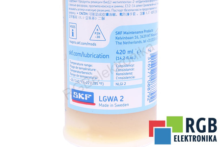 LGWA 2/0.4 SKF GRAISSE POUR ROULEMENTS A FORTES CHARGES