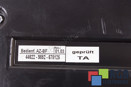 AZ-BF AMK 01.03 44622-9852-675125 AMKASYN PANNEAU DE CONTRÔLE ET DE COMMANDE