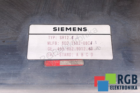 6DD1682-0BC3 SIEMENS SIMADYN D SR12.3 RACK