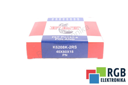 K6208K-2RS FŁT 40X80X18 ROULEMENT