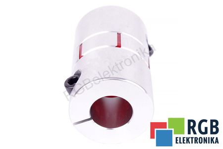 YH10-40-14-20-66 D=40MM D1/D2=14MM/20MM L=66MM ALUMINIUM ACCOUPLEMENT ÉLASTIQUE A MÂCHOIRES
