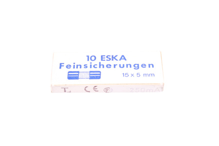 FUSIBLE TEMPORISÉ 515.311 ESKA ZKTM-0.25A 250V, 0.25A, 5X15MM, 10PCS