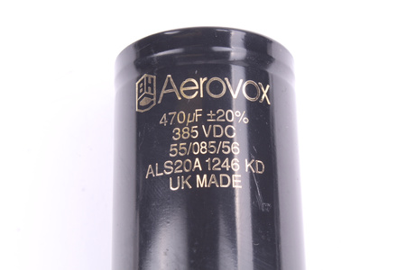 CONDENSATEUR ALS20A1246 AEROVOX 470UF, 385V