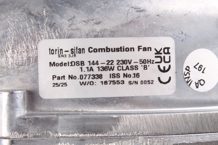 DSB144-22 TORIN 077338 0.136KW, 230V, 1.1A VENTILATEUR
