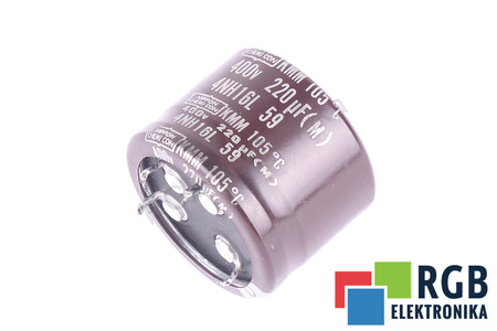 CONDENSATEUR 4NH16L NIPPON 220UF, 400V