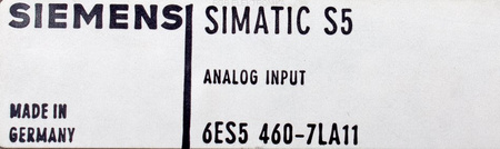 6ES5460-7LA11 SIEMENS SIMATIC S5