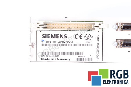 6SN1118-0DH22-0AA1 SIEMENS VERSION C SIMODRIVE 611-D
