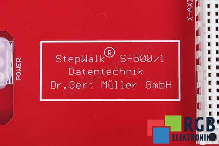 STEPWALK S-500/1 DATENTECHNIK
