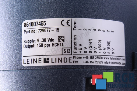 861007455 LEINE&LINDE 729677-15 CODEUR