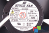 US12D22 STYLE ELECTRONICS 120X120X40MM, 230V VENTILATEUR
