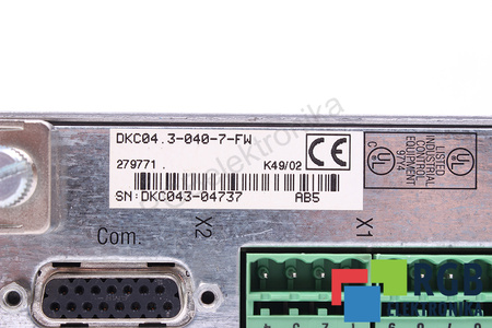 DKC04.3-040-7-FW BOSCH REXROTH FWA-DRIVE*-FGP-20VRS-MS