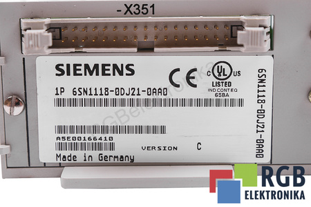 6SN1118-0DJ21-0AA0 SIEMENS SIMODRIVE 611 VERSION C