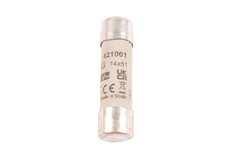 FUSIBLE B14X51S-1A DF ELECTRIC 421001 690V, 1A, 15MM, 51MM