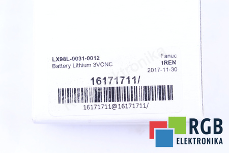 LX98L-0031-0012 FANUC CR8-LHC A98L-0031-0012 CR17450SE-R 3VCNC A02B-0200-K102 BATTERIE