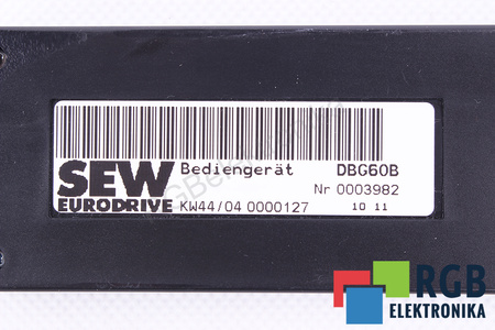 DBG60B SEW EURODRIVE KW44/04 0000127 PANNEAU DE CONTRÔLE ET DE COMMANDE