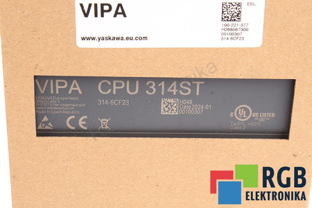 314-6CF23 YASKAWA VIPA 314ST ÉQUIVALENT POUR 6ES7317-2AK14-0AB0 SANS CAPOT