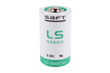 LS33600/STD SAFT D 17000MAH, 3.6V, 33.3X61.3MM BATTERIE