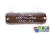 RÉSISTANCE L25J25RE OHMITE 25R 25OHM, 25W